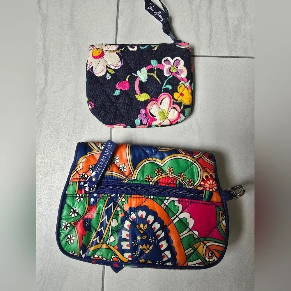 Vera Bradley Bundle Coins purse&Wristlet